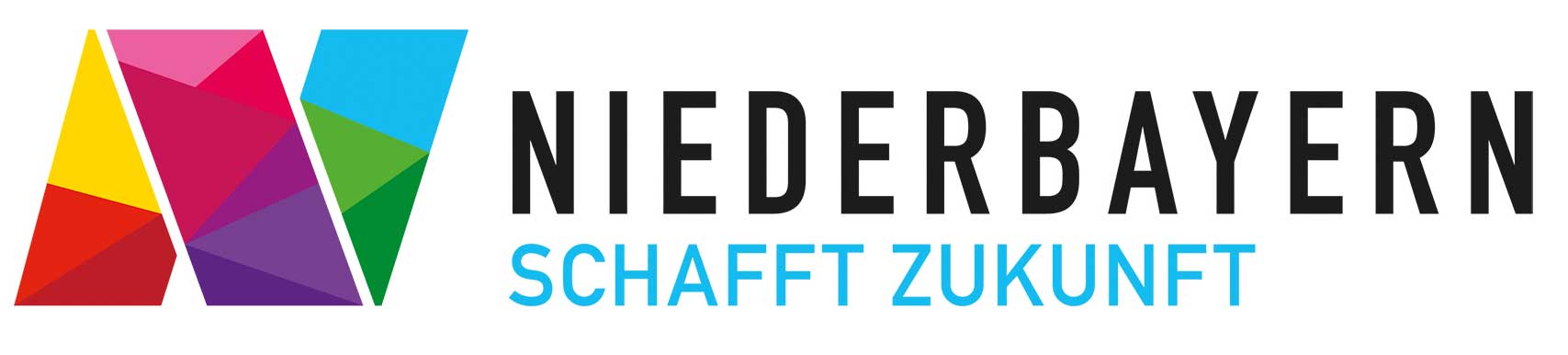 Logo Niederbayern schafft Zukunft (Grafik: Regierungsbezirk Niederbayern)