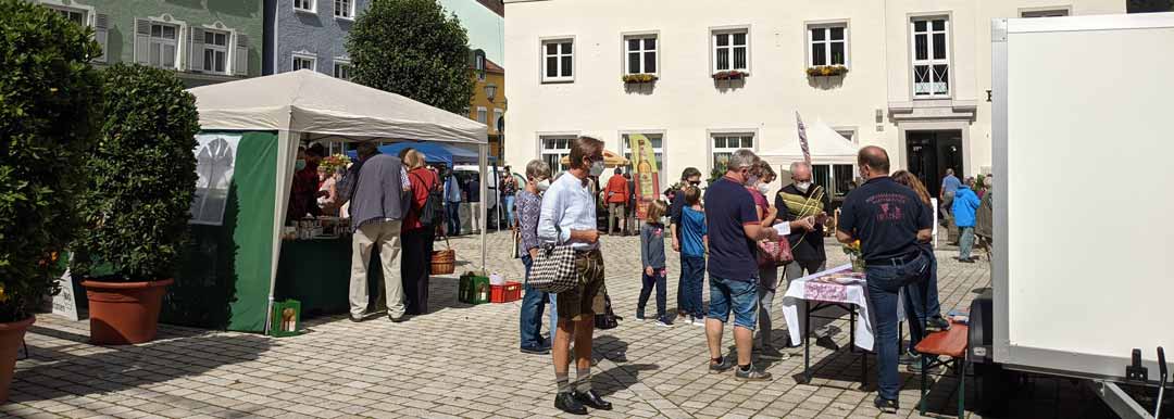 Der Direktvermarkter-Tag in Riedenburg war ein großer Erfolg (Foto: Tanja Roithmeier/Stadt Riedenburg)