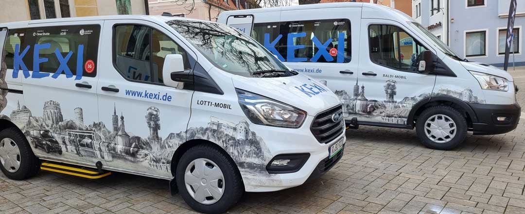 Das „Baldi-Mobil“ und das „Lotti-Mobil“ sind ab 1. März in Neustadt/Do. unterwegs. (Foto: Lukas Sendtner/Landratsamt Kelheim)