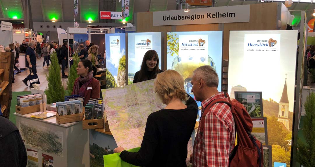 Urlaubsregion Kelheim zu Gast auf der CMT Stuttgart  (Foto: Florian Best/Tourismusverband Landkreis Kelheim)