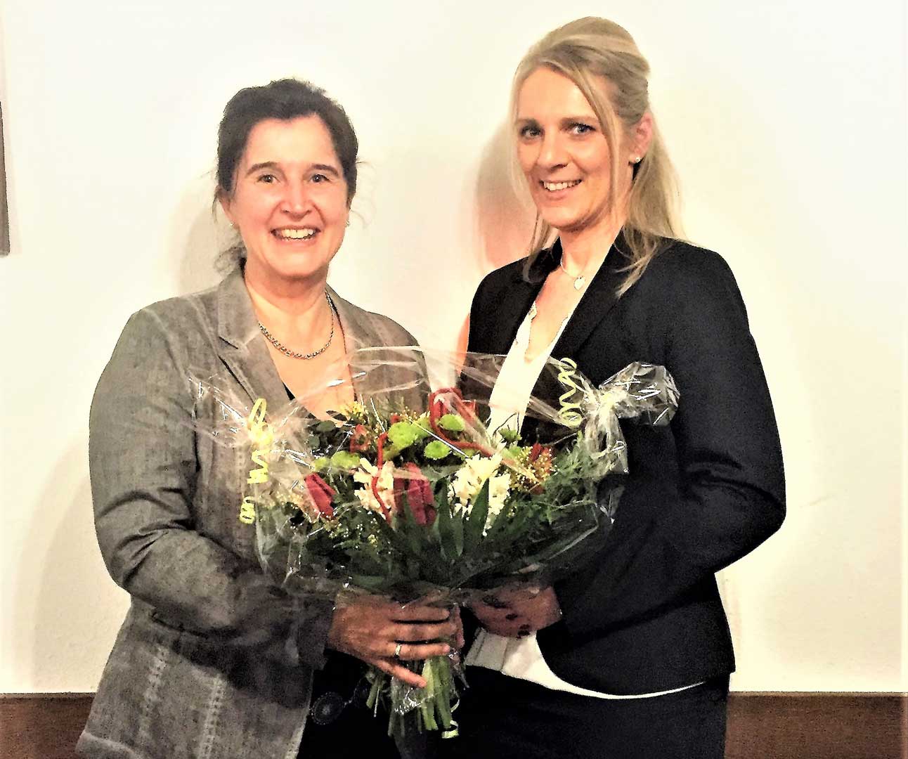 v.l.: Maria Noichl und Patricia Steinberger (Foto: SPD-Landshut)