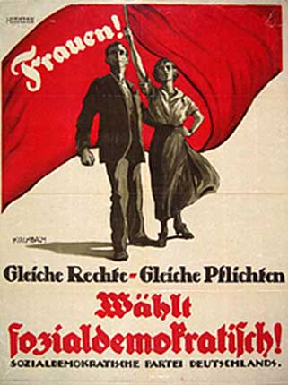 Historisches SPD-Wahlplakat (Foto: SPD-Landshut)