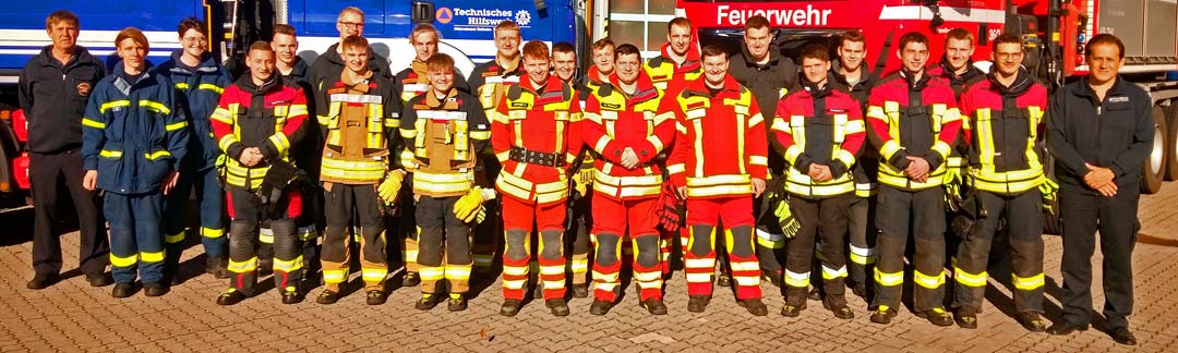 Teilnehmer des 3. Atemschutzgeräteträgerlehrgangs 2023 (Foto: Manfred Albrecht/Freiwillige Feuerwehr Kelheim)