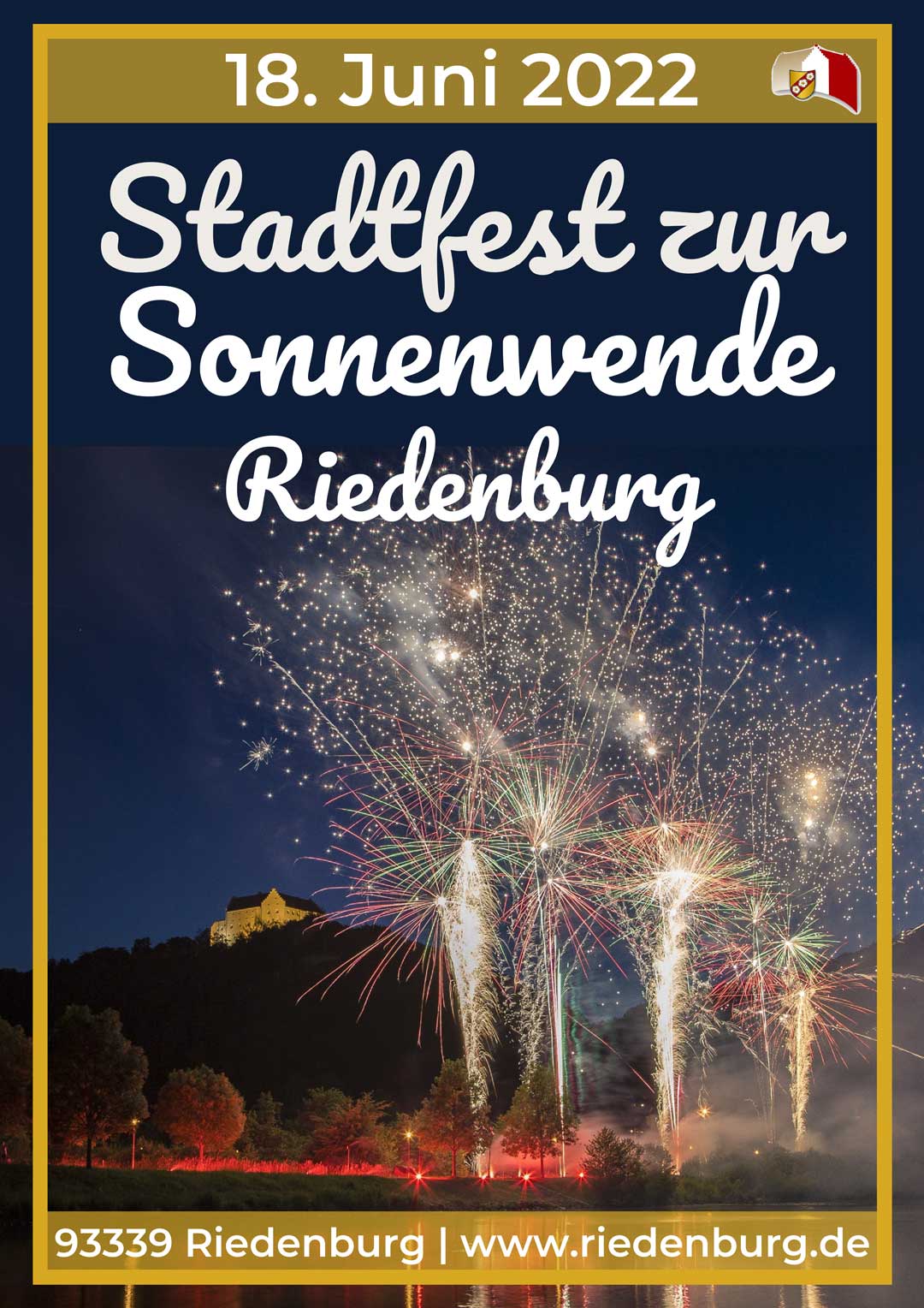 Stadtfest zur Sonnenwende (Flyer-Foto/Grafik: Stadt Riedenburg)