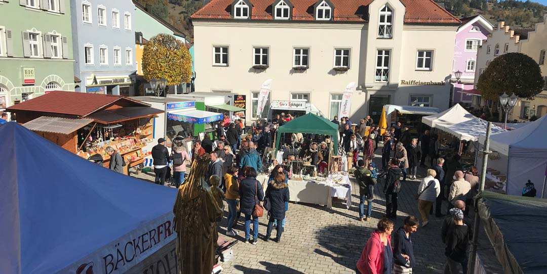 An Christi-Himmelfahrt findet wieder dieser beliebte gleichnamige Markt statt (Foto: Stadt Riedenburg)