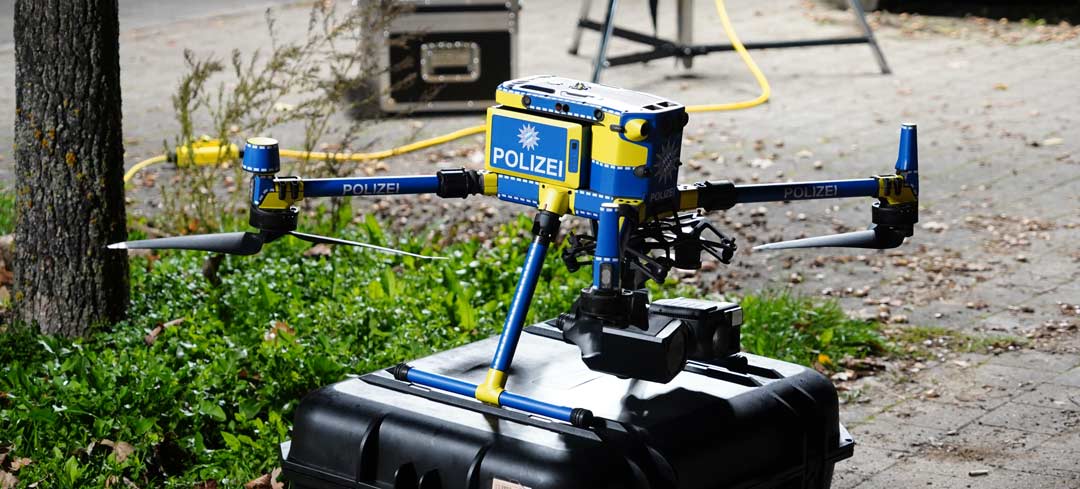 Multicopter der Grenzpolizei Waidhaus (Foto: Polizeipräsdiium Oberpfalz/fb)